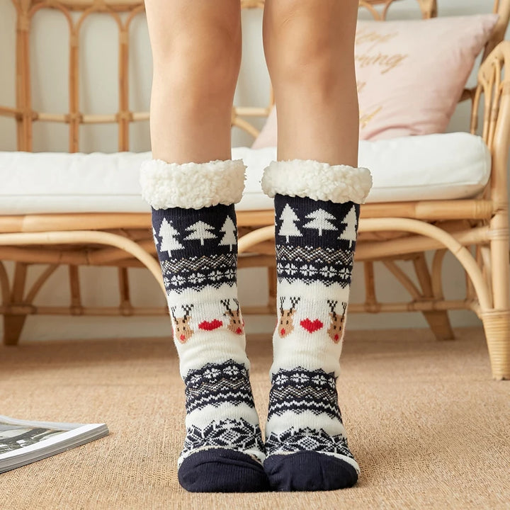 Snuggle-Toe Plush Socks