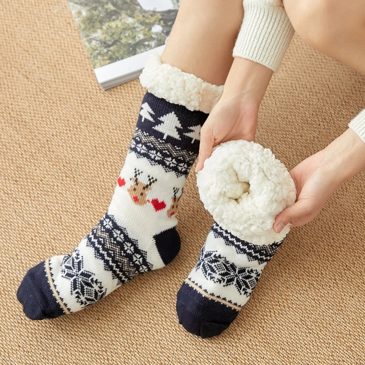 Snuggle-Toe Plush Socks