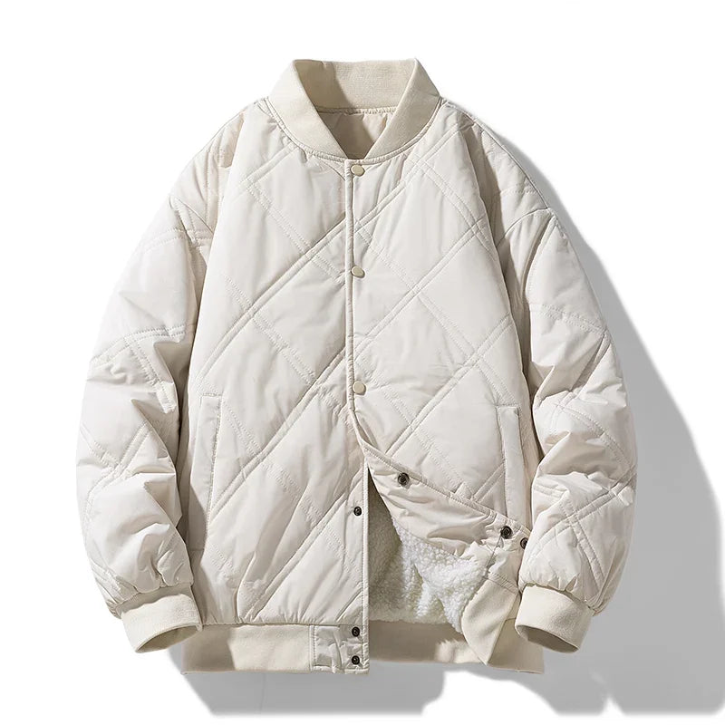 Padded bomber jacket