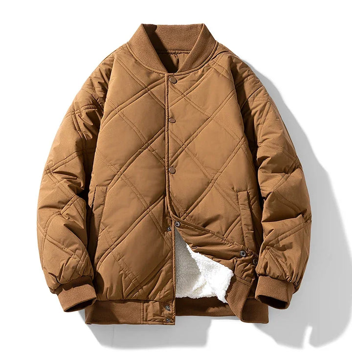 Padded bomber jacket