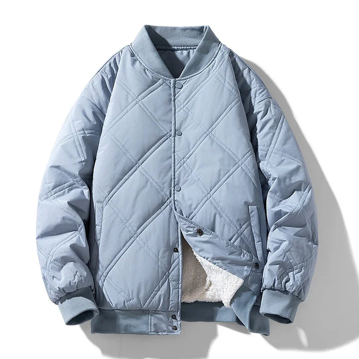 Padded bomber jacket