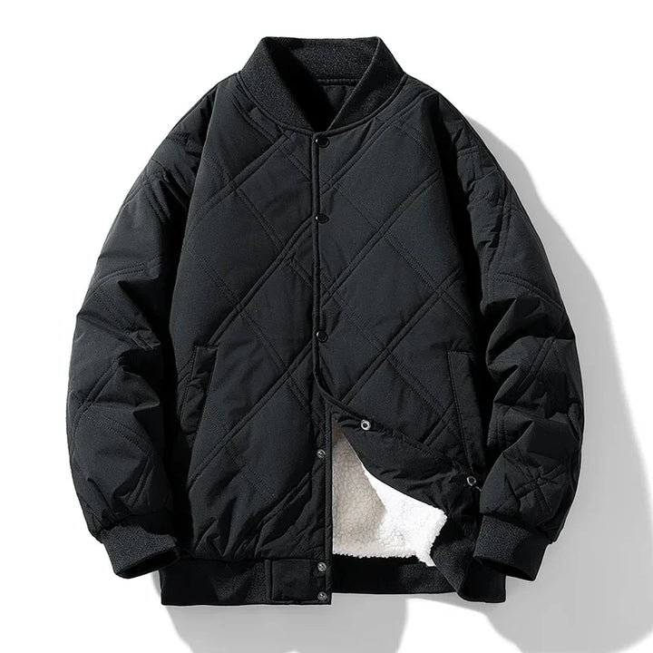 Padded bomber jacket