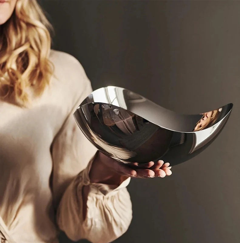 MirrorWave™ Stainless Steel Bowl