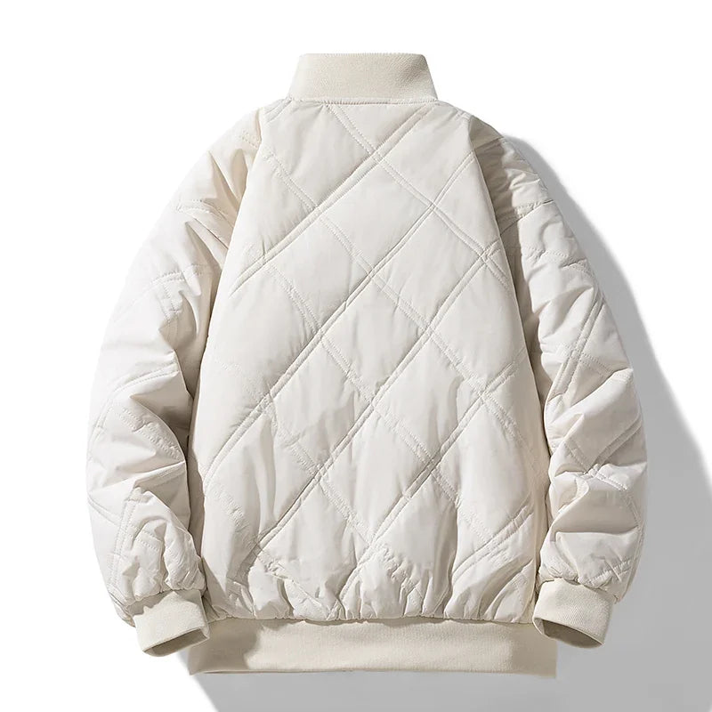 Padded bomber jacket