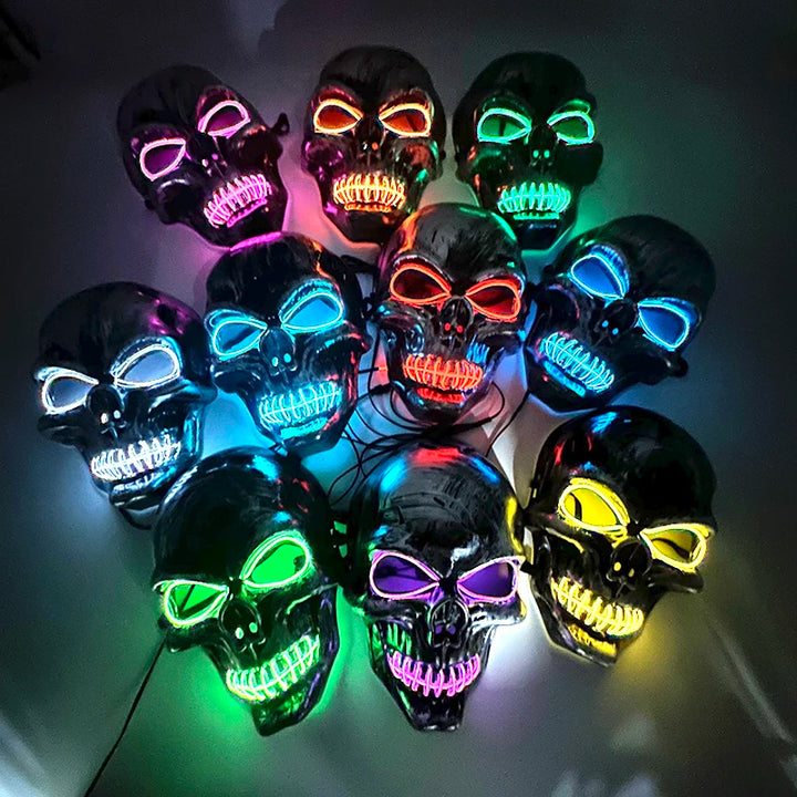 Radiant Reaper LED Halloween Masks