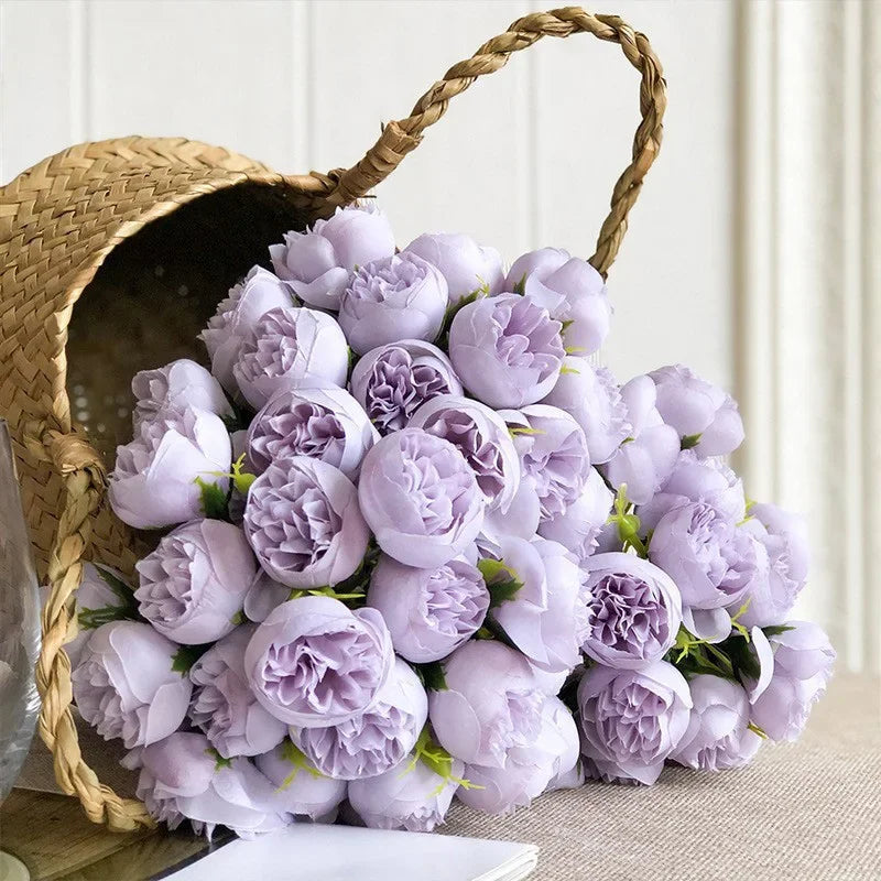 Blush Silk Peony Bouquet