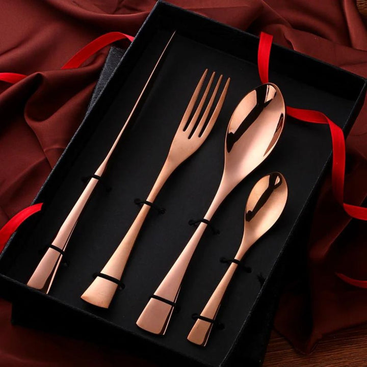 Obsidian Stainless Steel Flatware Set