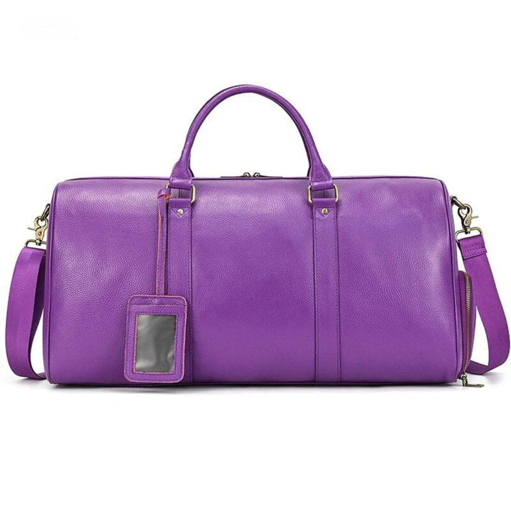 The Weekender Genuine Leather Duffle Bag